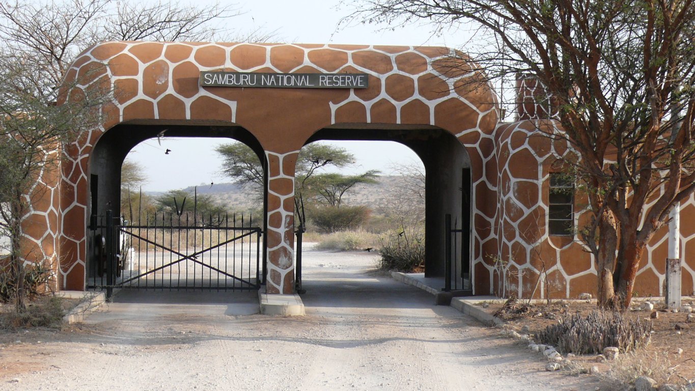 Samburu National reserve entry fees 