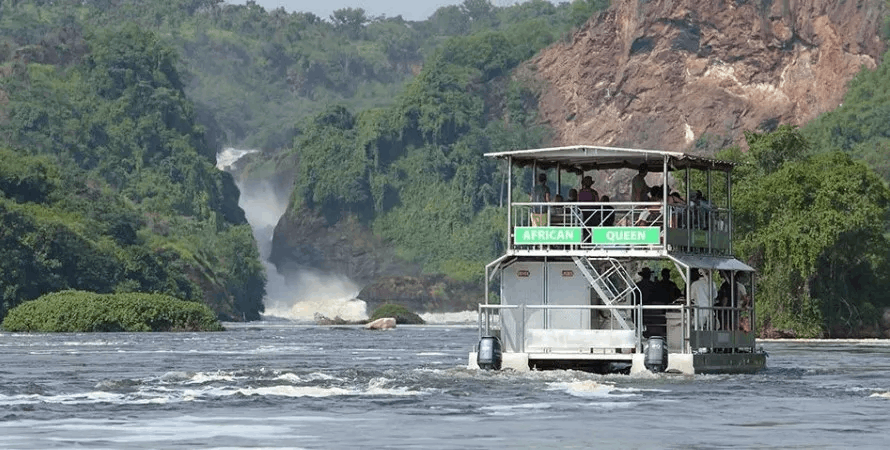 Boat Cruise/ launch trips at Murchison falls national park 