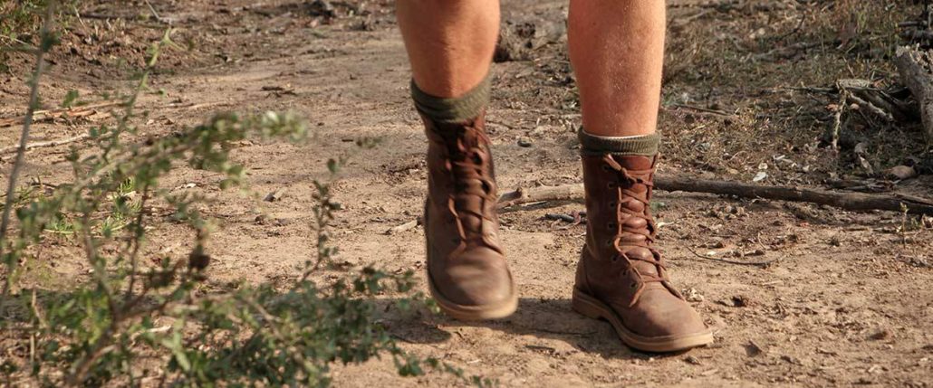 boots on africa safari