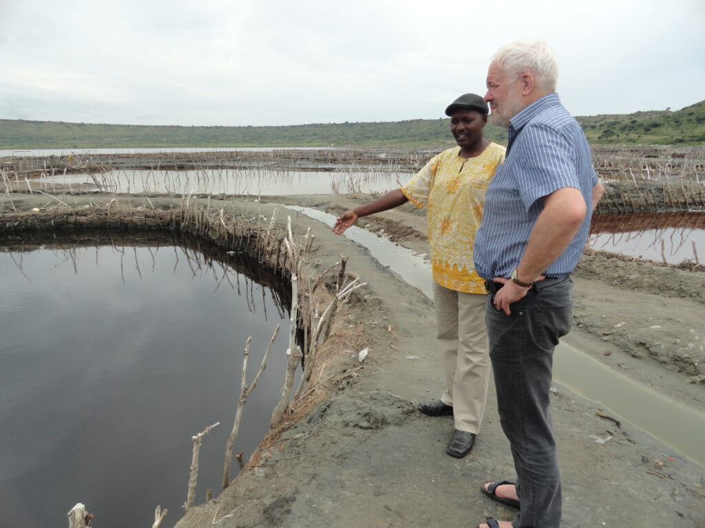 Visit to the Katwe Salt Lake community.